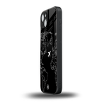 airplane flying wanderlust back phone cover | glass case for iphone 15