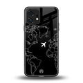 airplane flying wanderlust back phone cover | glass case for nothing phone 1