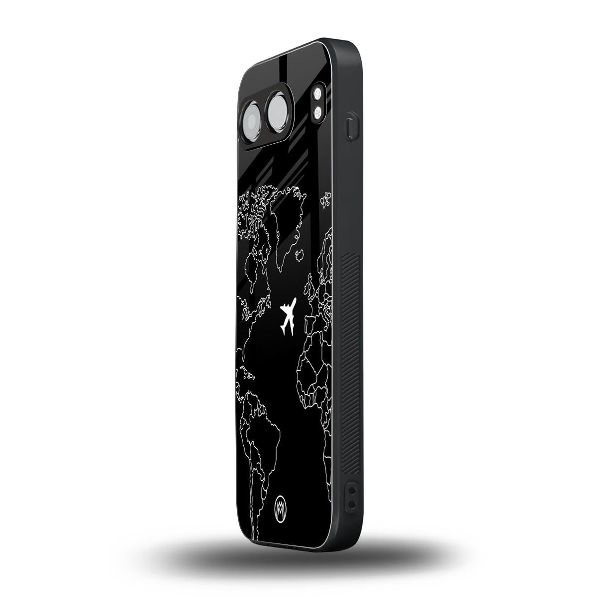 airplane flying wanderlust back phone cover | glass case for oneplus nord 4