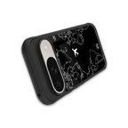 airplane flying wanderlust back phone cover | glass case for google pixel 9