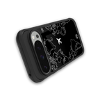 airplane flying wanderlust back phone cover | glass case for google pixel 9 pro xl