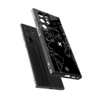 airplane flying wanderlust back phone cover | glass case for samsung galaxy s24 ultra