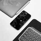 airplane flying wanderlust back phone cover | glass case for iphone 13 pro max