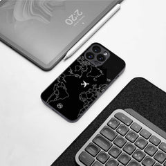 Airplane Flying Wanderlust Phone Cover | Glass Case