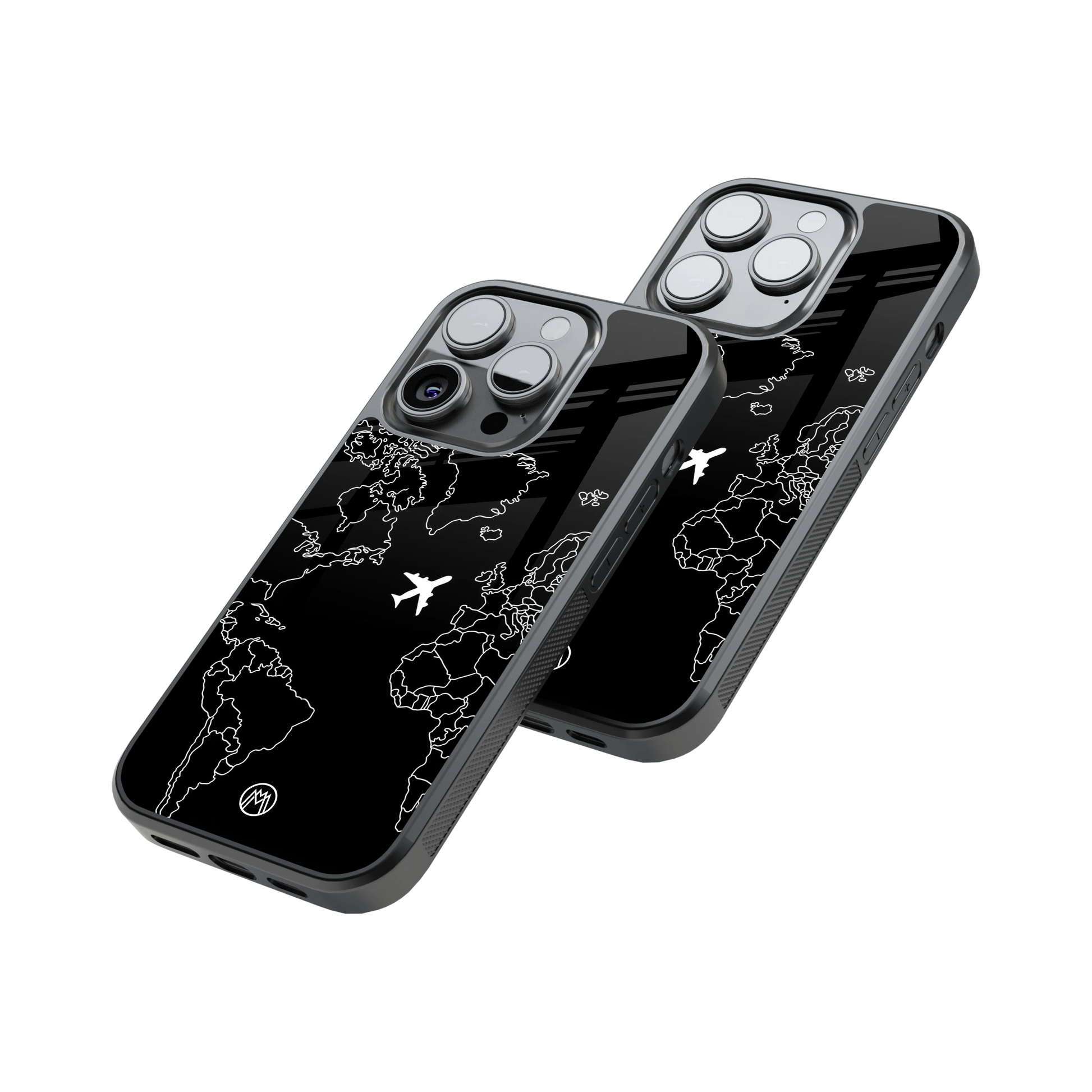 Protective Glass Back Phone Case Compatible with iPhone, Samsung, OnePlus, Pixel & More