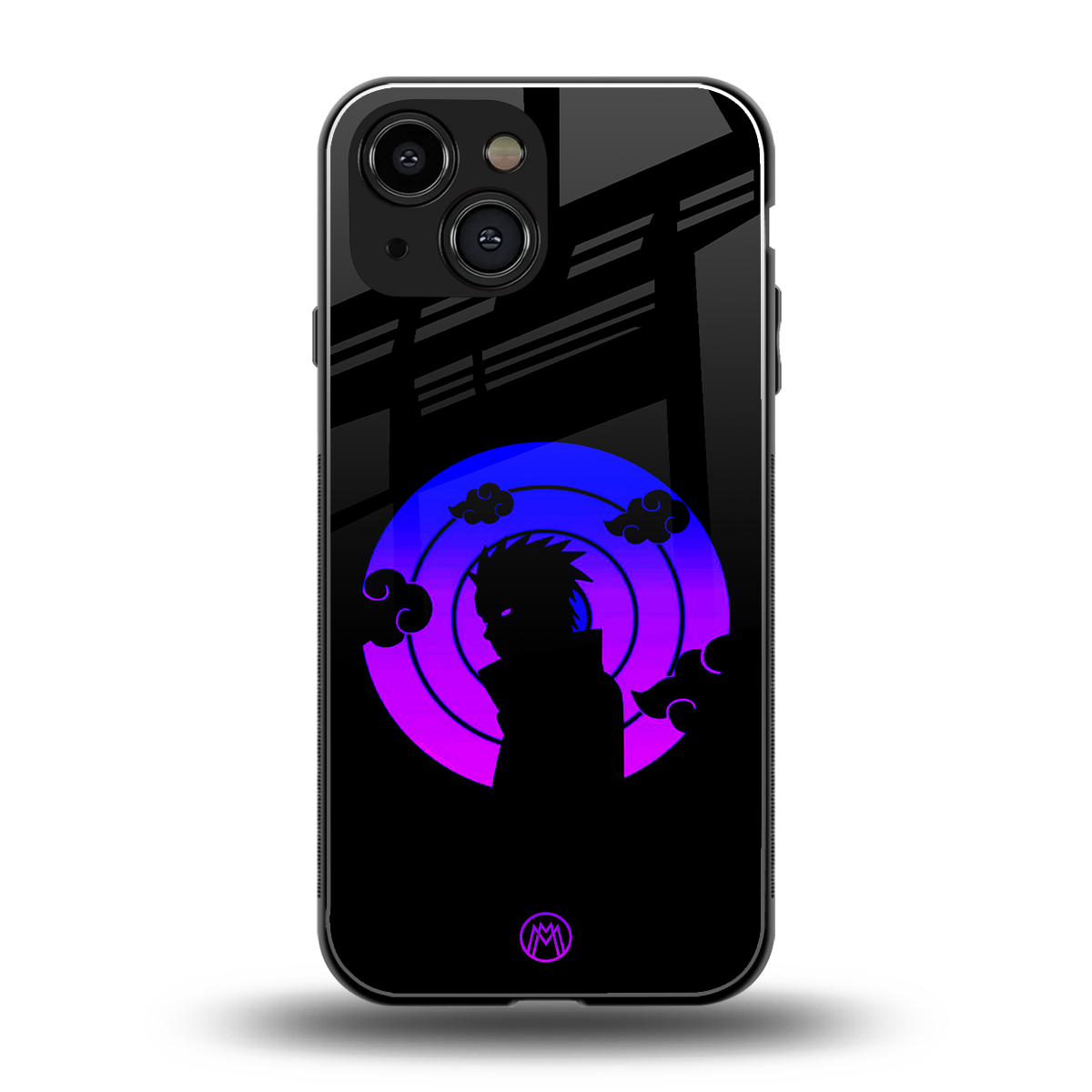 akatsuki minimalistic back phone cover | glass case for iphone 13 mini