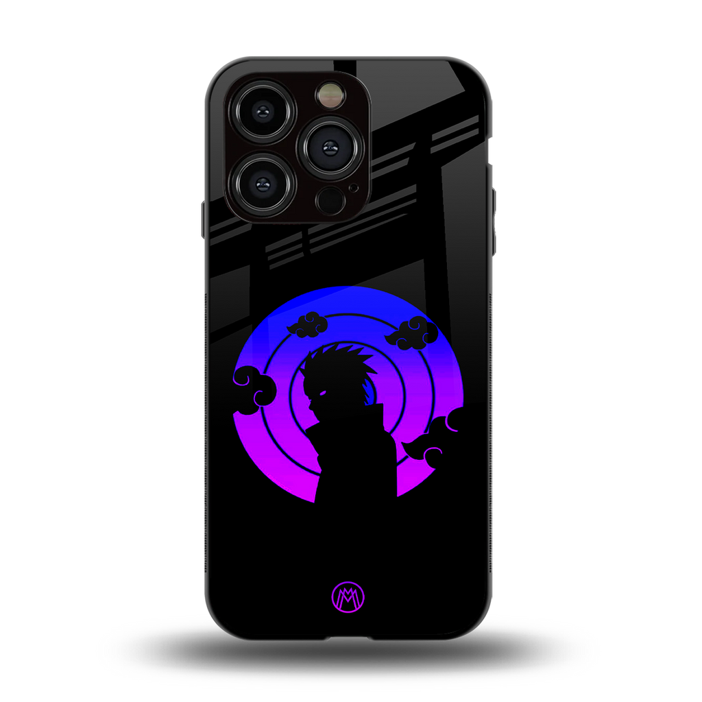 akatsuki minimalistic back phone cover | glass case for iphone 13 pro