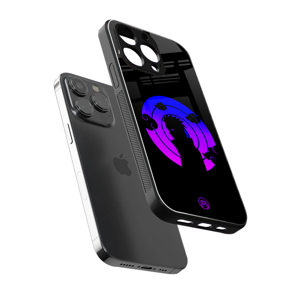 akatsuki minimalistic back phone cover | glass case for iphone 13 pro