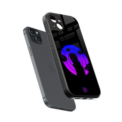 akatsuki minimalistic back phone cover | glass case for iphone 15 plus