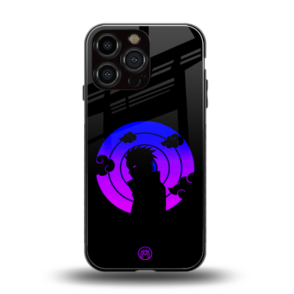 akatsuki minimalistic back phone cover | glass case for iphone 14 pro max