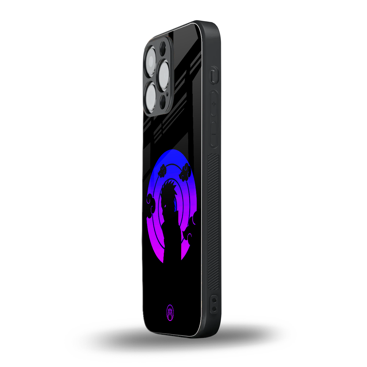 akatsuki minimalistic back phone cover | glass case for iphone 15 pro max