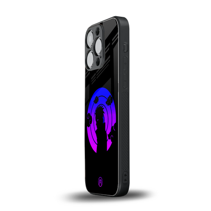 akatsuki minimalistic back phone cover | glass case for iphone 15 pro
