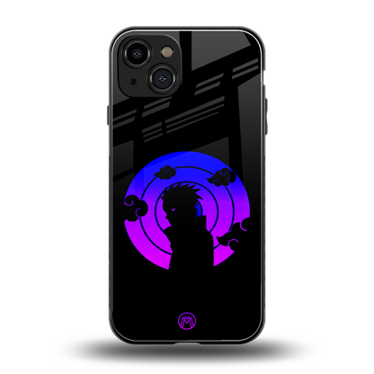 akatsuki minimalistic back phone cover | glass case for iphone 15