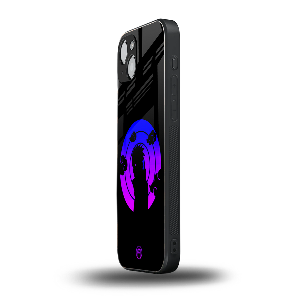 akatsuki minimalistic back phone cover | glass case for iphone 14