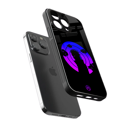 akatsuki minimalistic back phone cover | glass case for iphone 15 pro