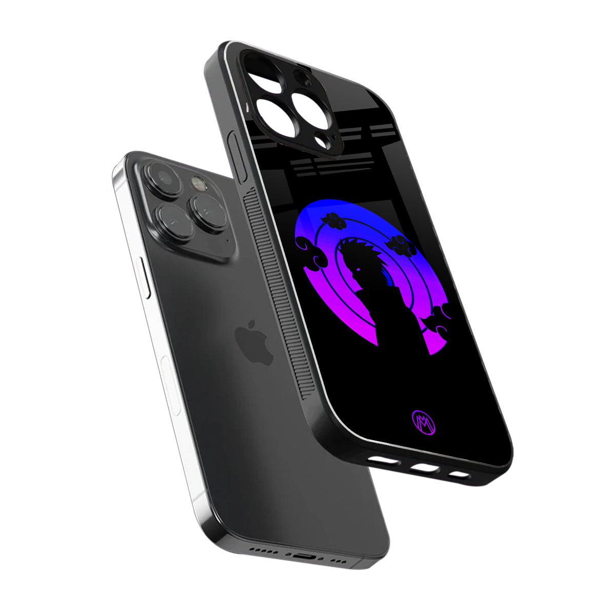 akatsuki minimalistic back phone cover | glass case for iphone 14 pro