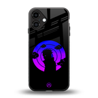 akatsuki minimalistic back phone cover | glass case for iphone 16 plus