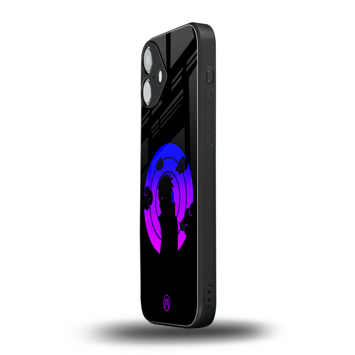 akatsuki minimalistic back phone cover | glass case for iphone 16 plus