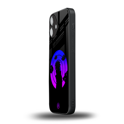 akatsuki minimalistic back phone cover | glass case for iphone 16 plus