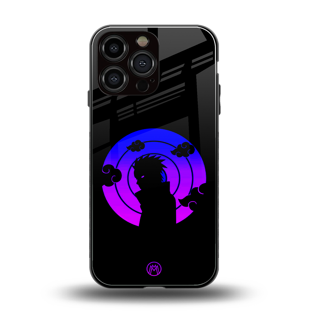 akatsuki minimalistic back phone cover | glass case for iphone 16 pro max