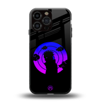 akatsuki minimalistic back phone cover | glass case for iphone 16 pro max