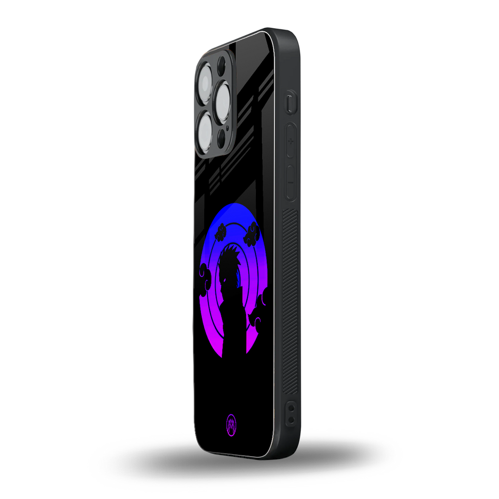 akatsuki minimalistic back phone cover | glass case for iphone 16 pro max