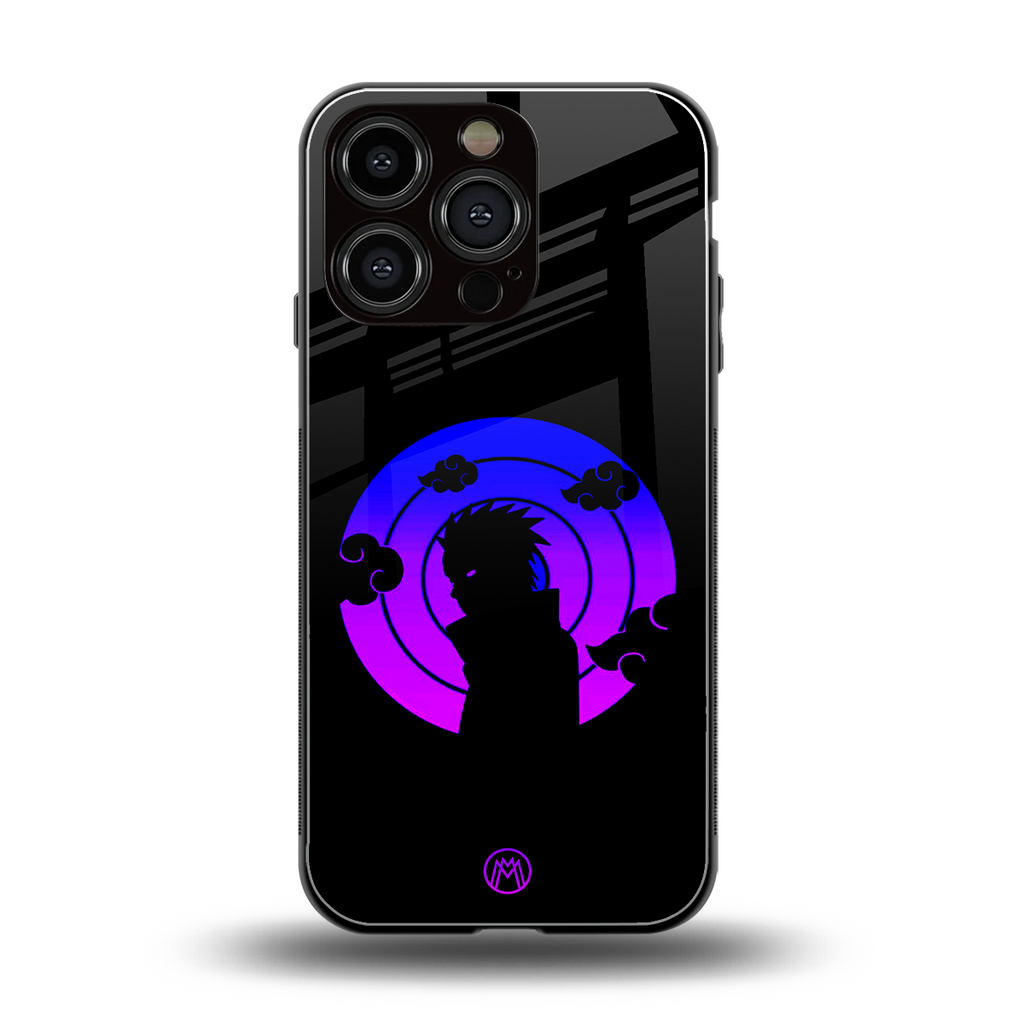 akatsuki minimalistic back phone cover | glass case for iphone 16 pro