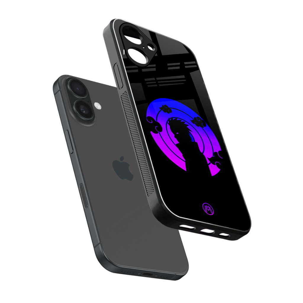 akatsuki minimalistic back phone cover | glass case for iphone 16