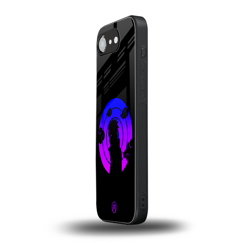 akatsuki minimalistic back phone cover | glass case for iphone 16e