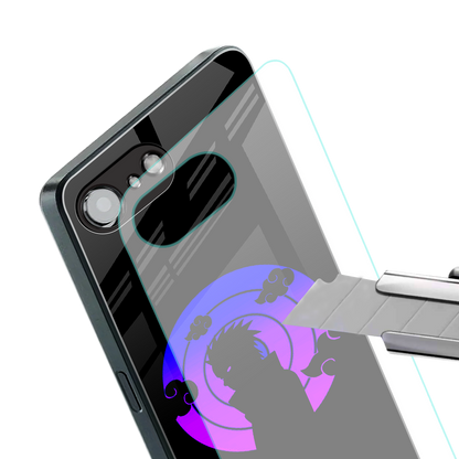 akatsuki minimalistic back phone cover | glass case for iphone 16e