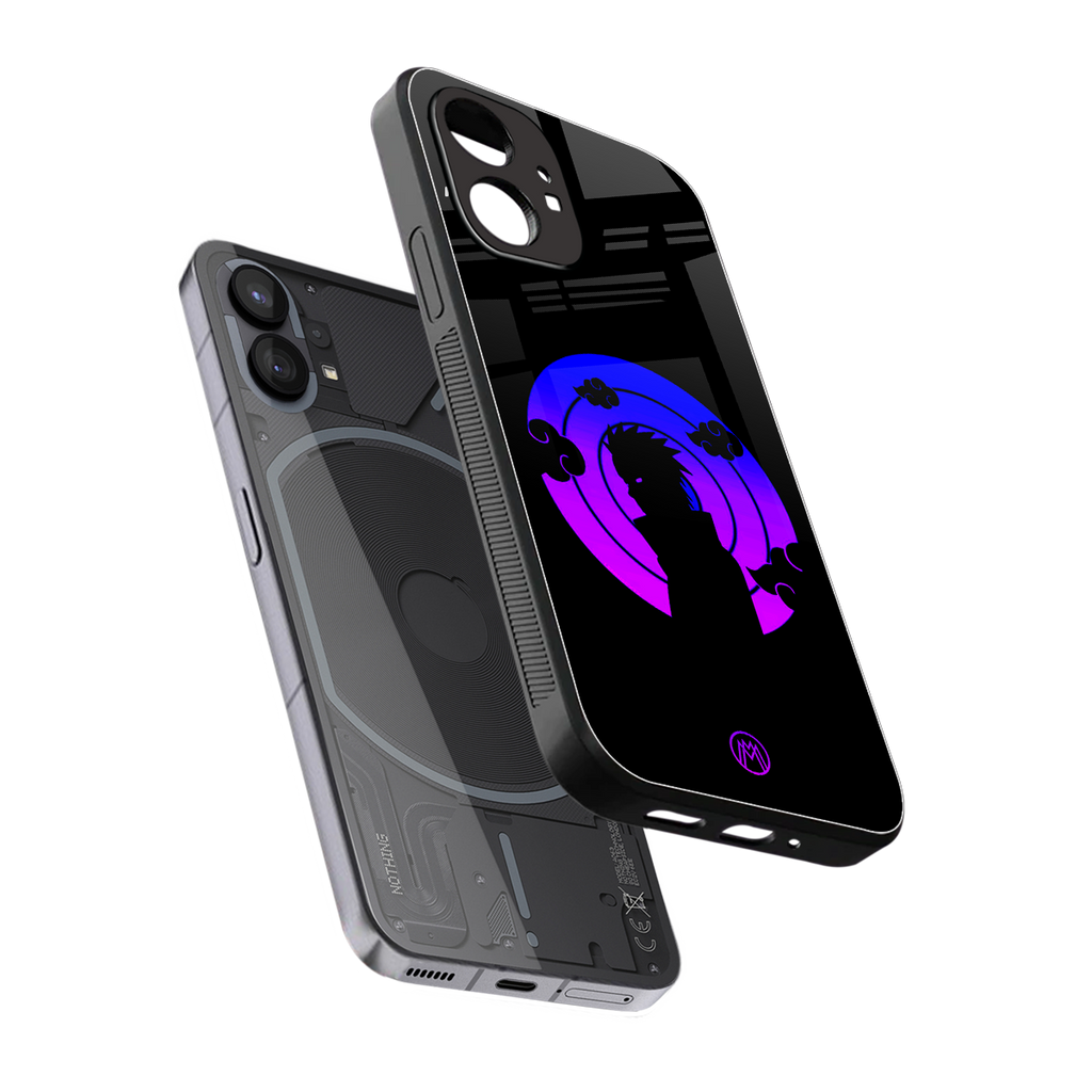 akatsuki minimalistic back phone cover | glass case for nothing phone 1