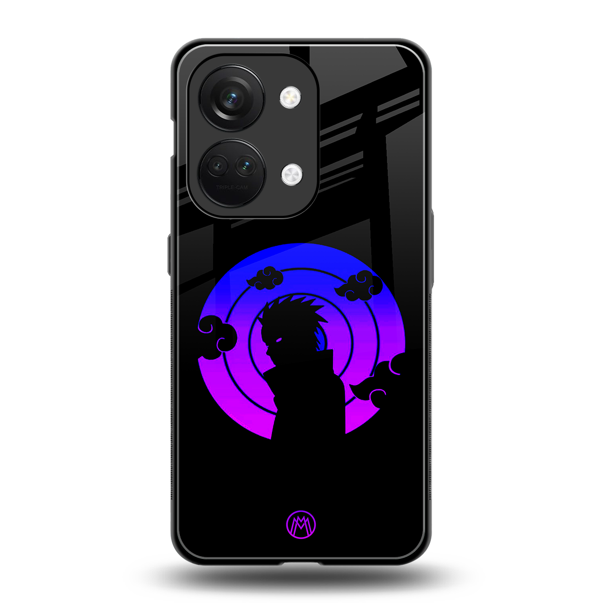 akatsuki minimalistic back phone cover | glass case for oneplus nord 3