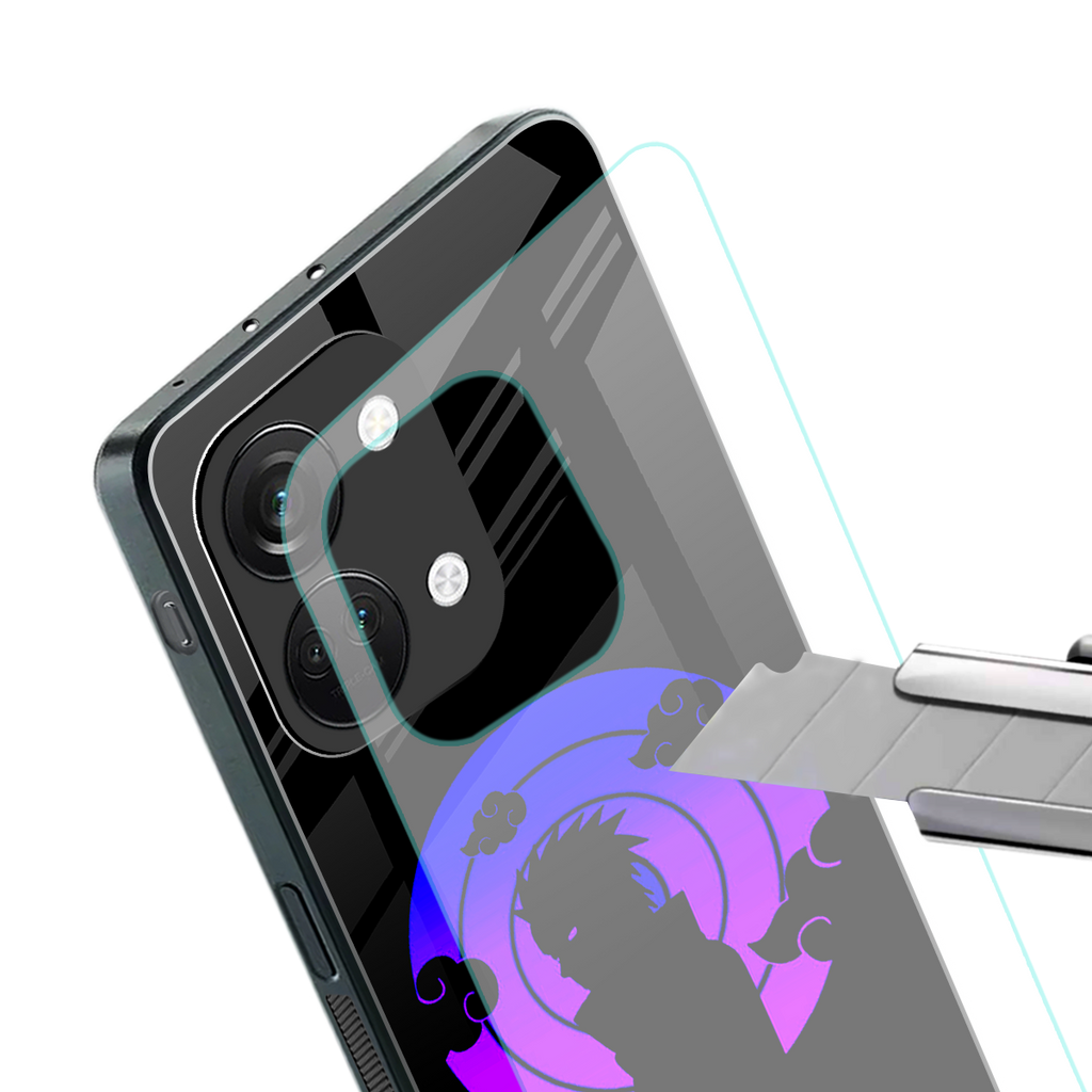 akatsuki minimalistic back phone cover | glass case for oneplus nord 3