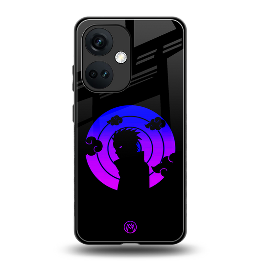 akatsuki minimalistic back phone cover | glass case for oneplus nord ce 3