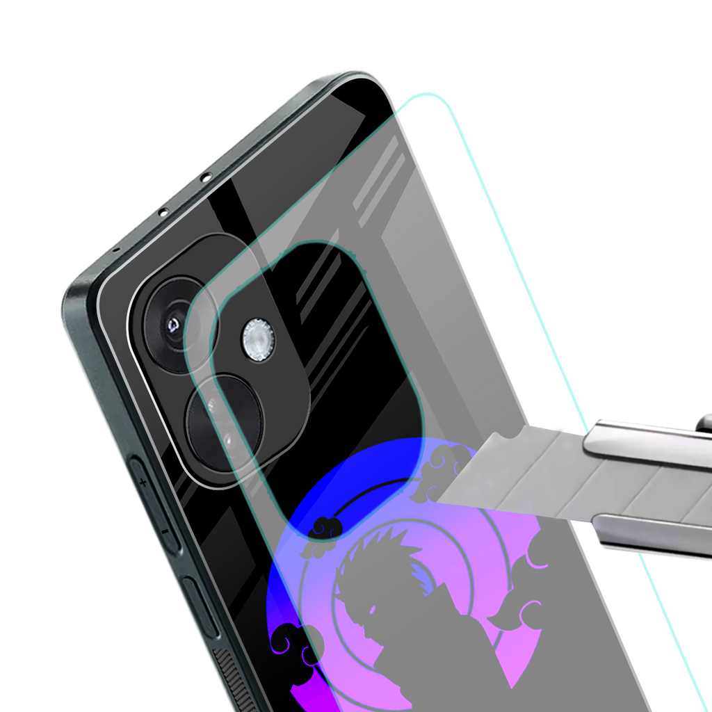 akatsuki minimalistic back phone cover | glass case for oneplus nord ce 3