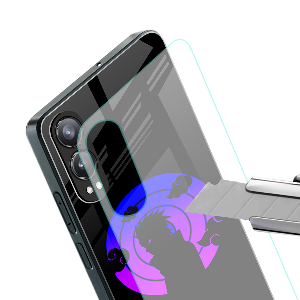 akatsuki minimalistic back phone cover | glass case for oneplus nord ce 4 lite