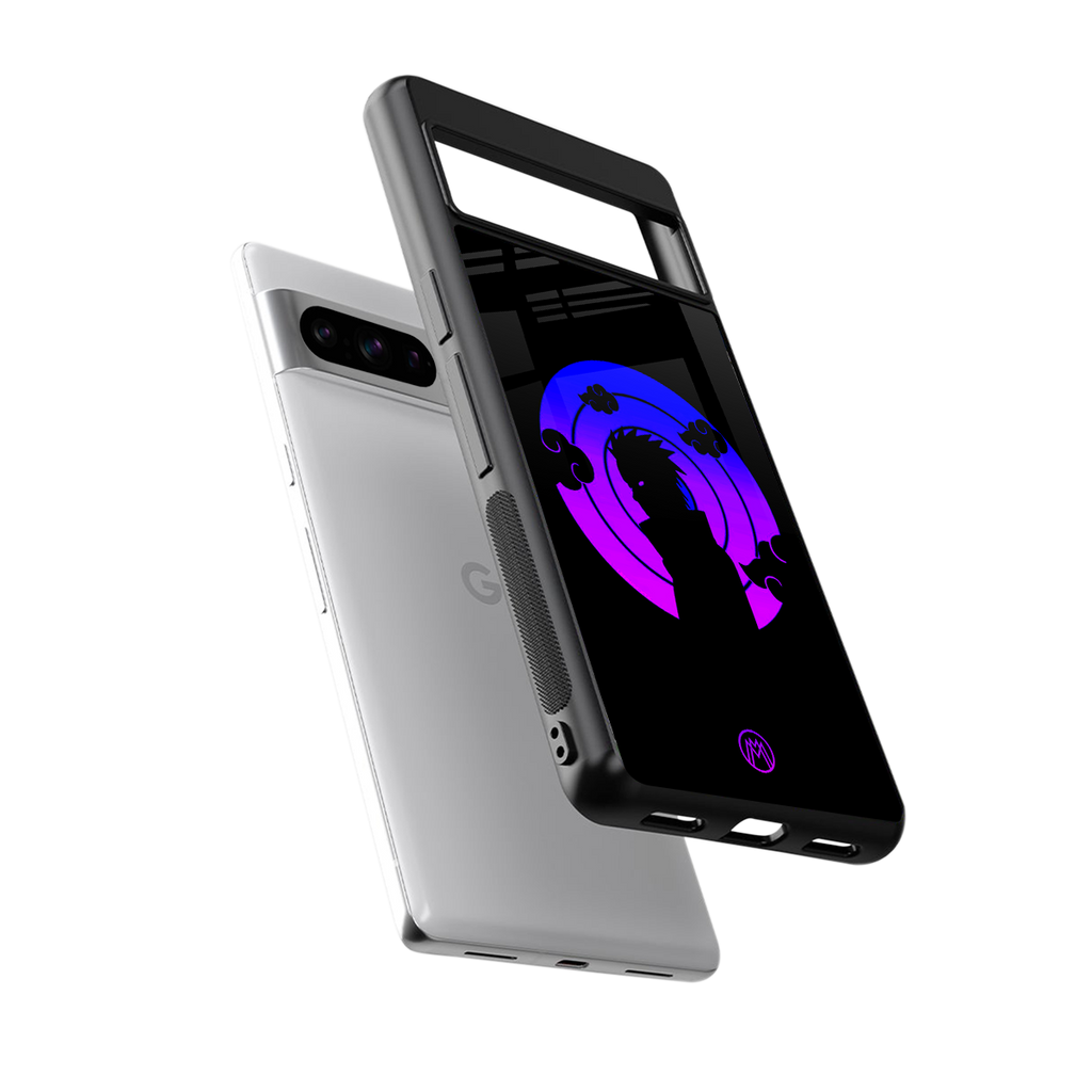 akatsuki minimalistic back phone cover | glass case for google pixel 8 pro