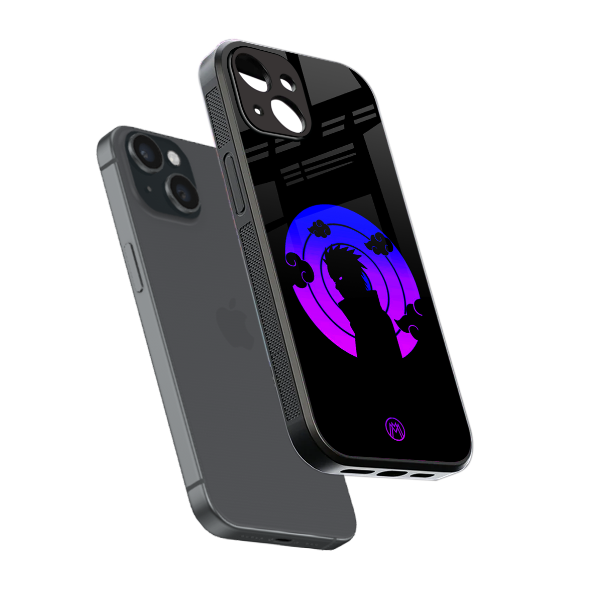 akatsuki minimalistic back phone cover | glass case for iphone 15