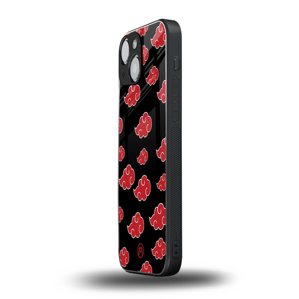 akatsuki naruto anime back phone cover | glass case for iphone 13 mini