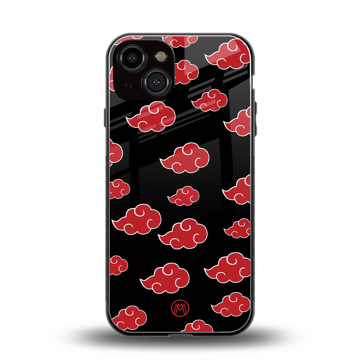akatsuki naruto anime back phone cover | glass case for iphone 13