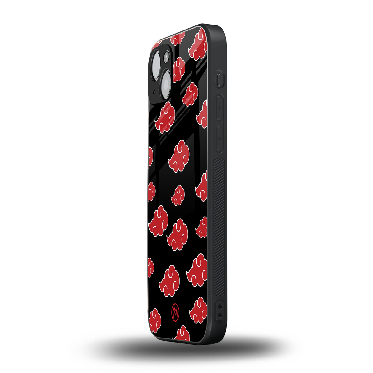 akatsuki naruto anime back phone cover | glass case for iphone 15