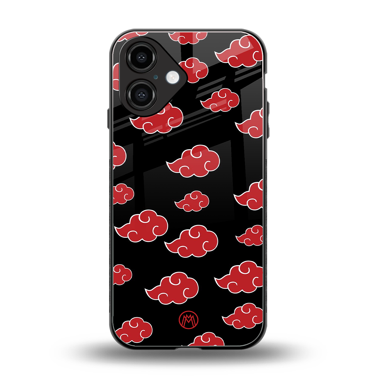 akatsuki naruto anime back phone cover | glass case for iphone 16