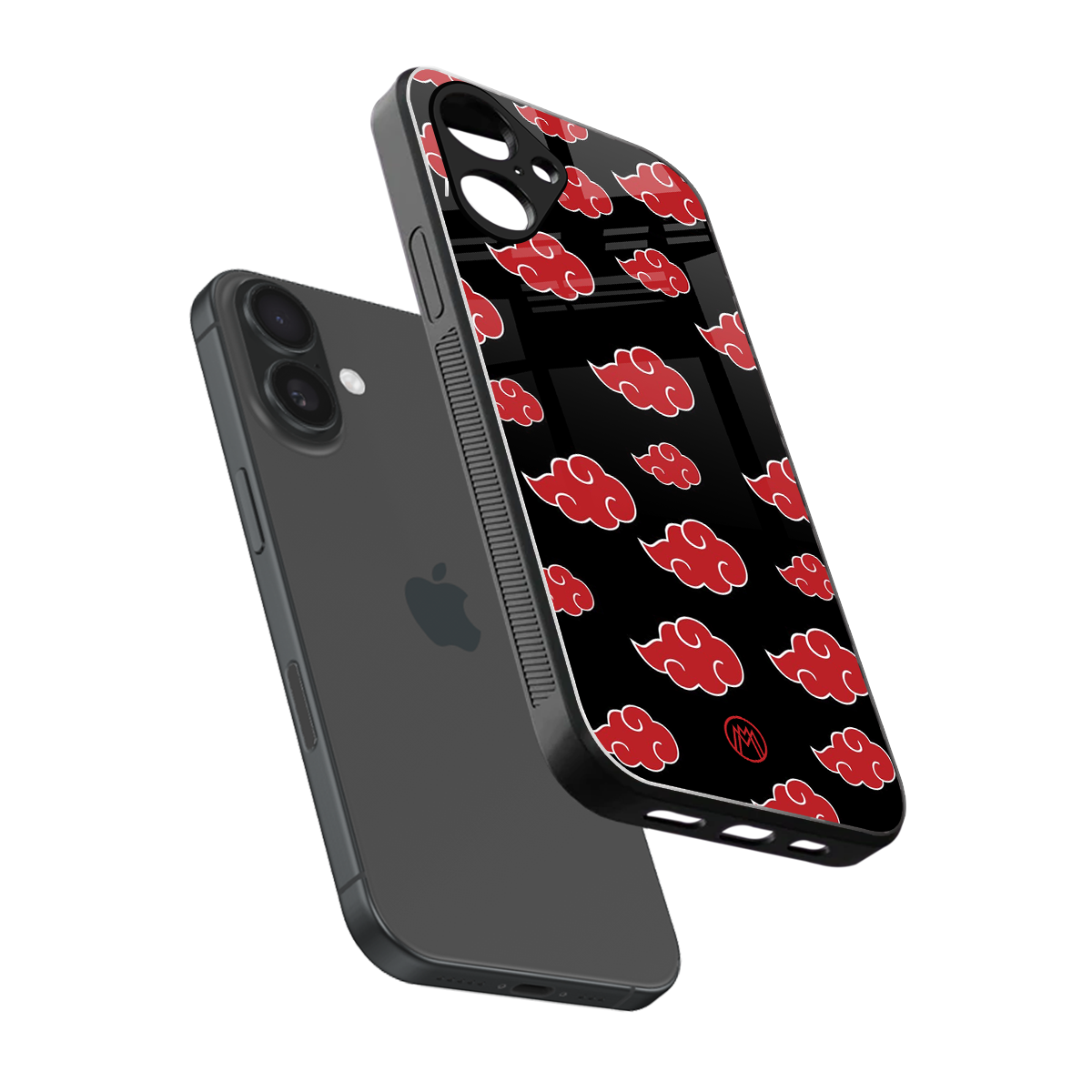 akatsuki naruto anime back phone cover | glass case for iphone 16