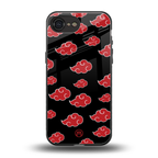 akatsuki naruto anime back phone cover | glass case for iphone 16e