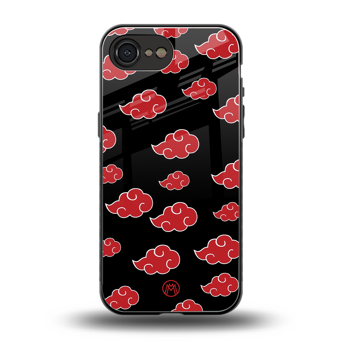 akatsuki naruto anime back phone cover | glass case for iphone 16e
