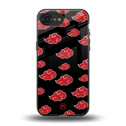 akatsuki naruto anime back phone cover | glass case for iphone 16e
