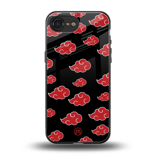 akatsuki naruto anime back phone cover | glass case for iphone 16e