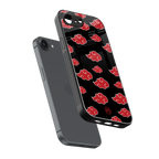 akatsuki naruto anime back phone cover | glass case for iphone 16e