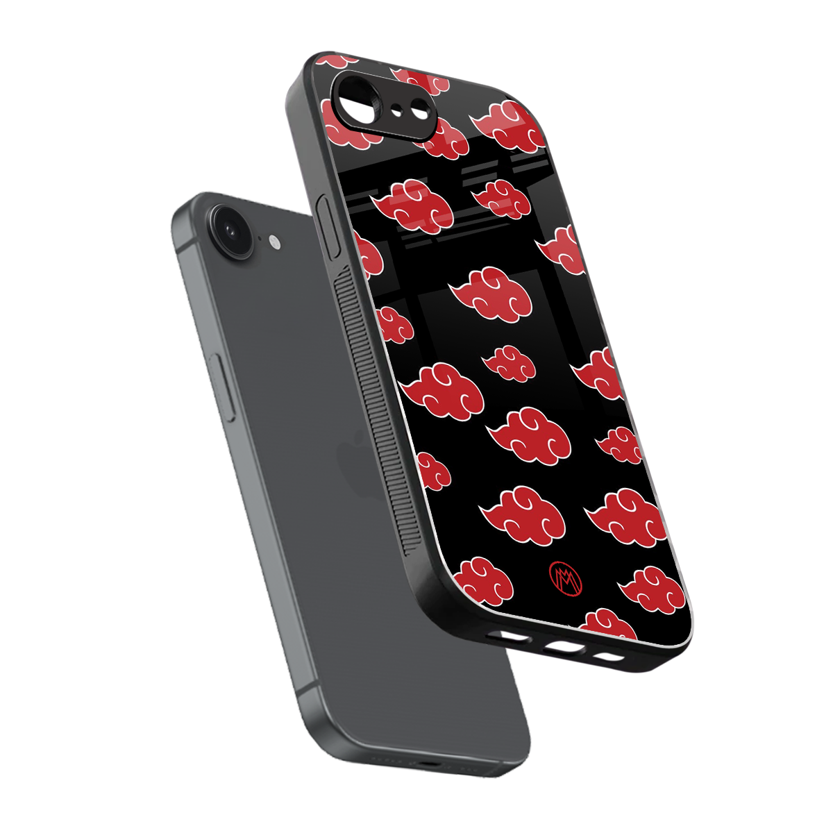 akatsuki naruto anime back phone cover | glass case for iphone 16e