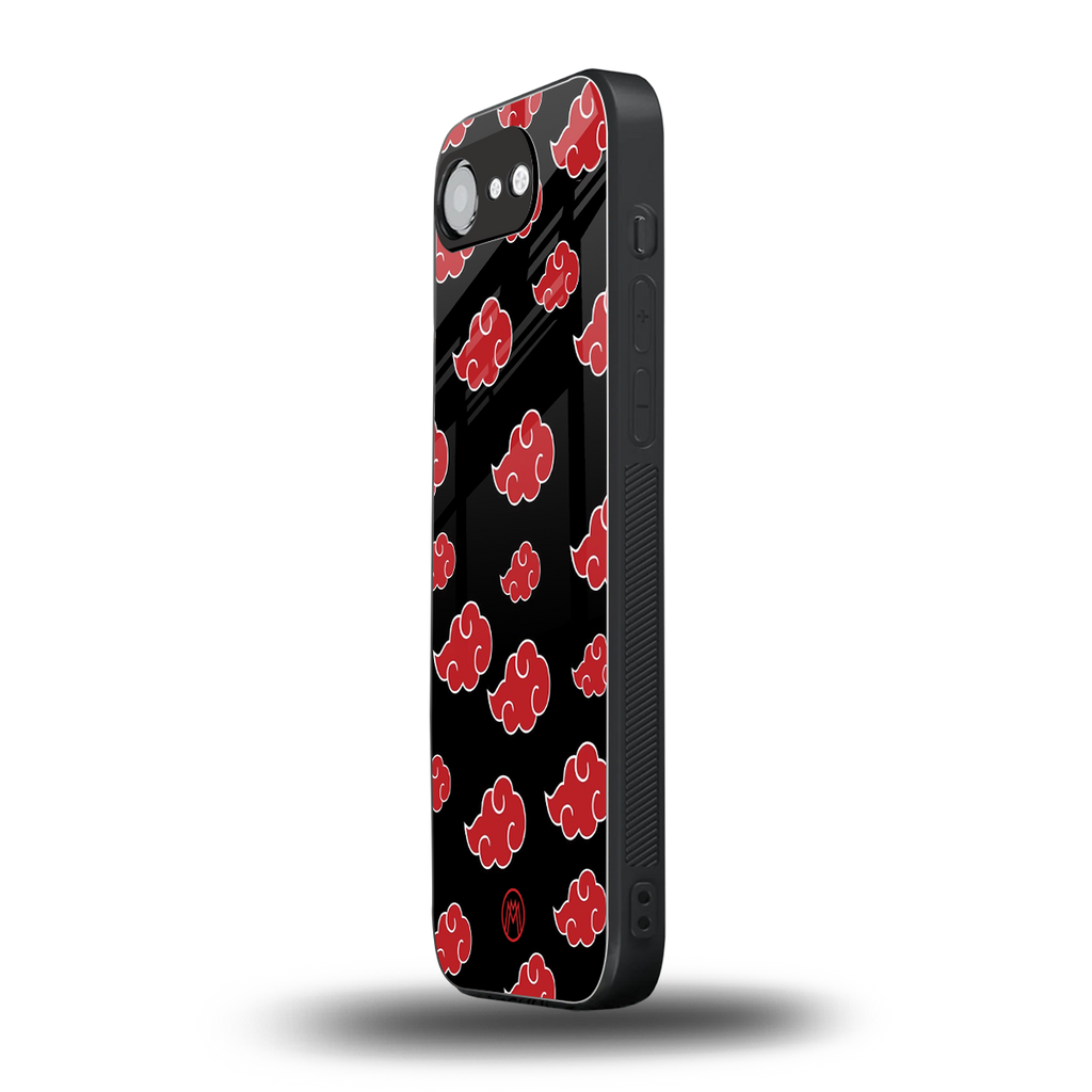 akatsuki naruto anime back phone cover | glass case for iphone 16e